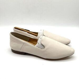 Naturalizer‎ Womens Size 7 7M Lorna Bone Cream Leather Flats Loafers Shoes